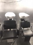 ZD-83 мийка перукарська з кріслом для мийки Фламінго металева станина