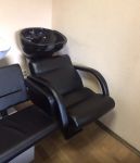 ZD-60 мийка перукарськаз кріслом Оне на металевій станині