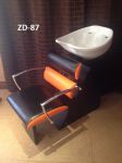 ZD-87 мийка перукарська з кріслом для мийки Тіфані металева станина