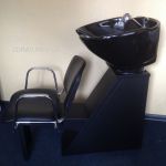 ZD-82 мийка перукарська з кріслом для мийки Liza Nova металева станина