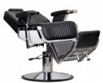 Крісло перукарське Barber Elegant на гідравліці, з наклоном спинки і підставкою під ноги