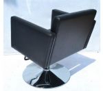 Kvadro крісло перукарське на гідравліці та хром. хрестовині 